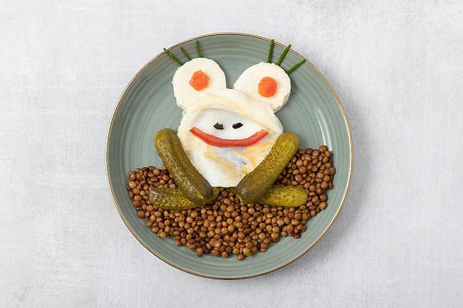 ilustrační obrázek: luštěniny jako součást hlavního jídla