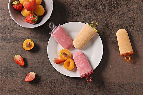 ilustrační obrázek: tvarohové a jogurtové zmrzliny