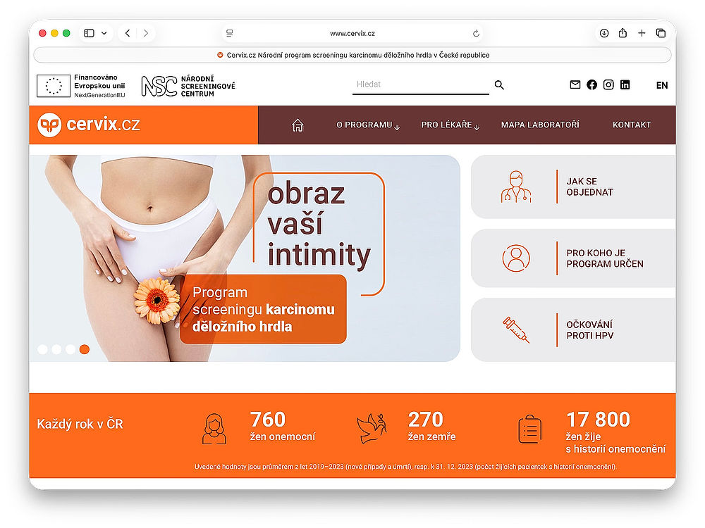 obrázek 2 k článku Programy prevence (screeningu) zhoubných nádorů v ČR