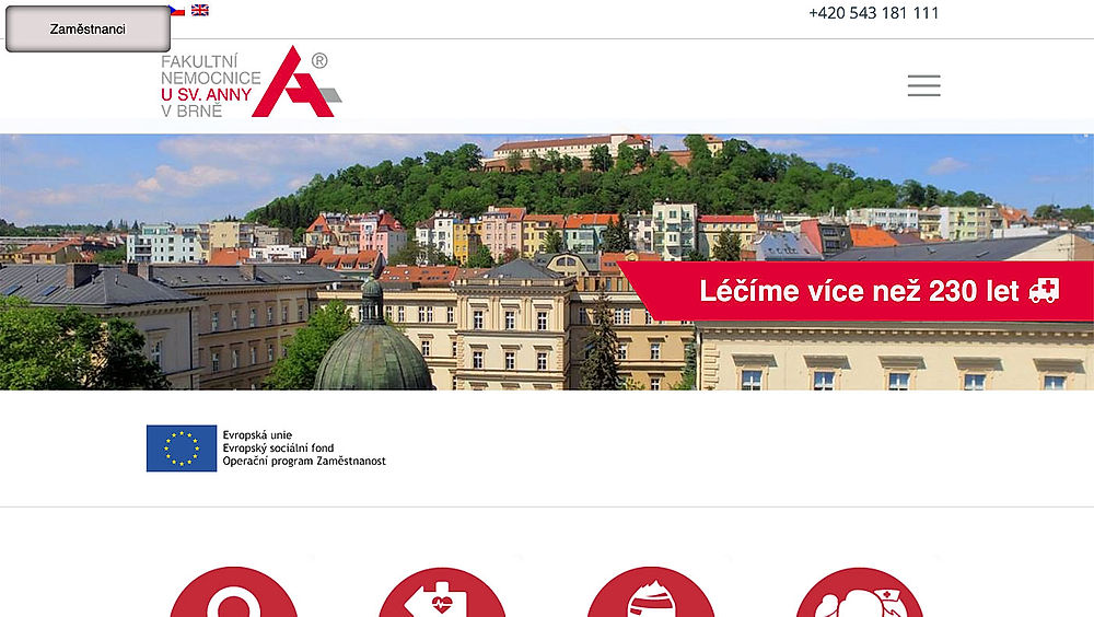obrázek 1 k článku Fakultní nemocnice u sv. Anny v Brně (FNUSA)